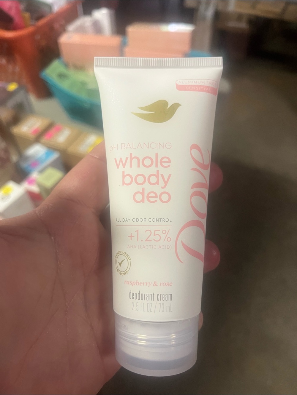 Dove pH Balancing Whole Body Deo - Raspberry & Rose